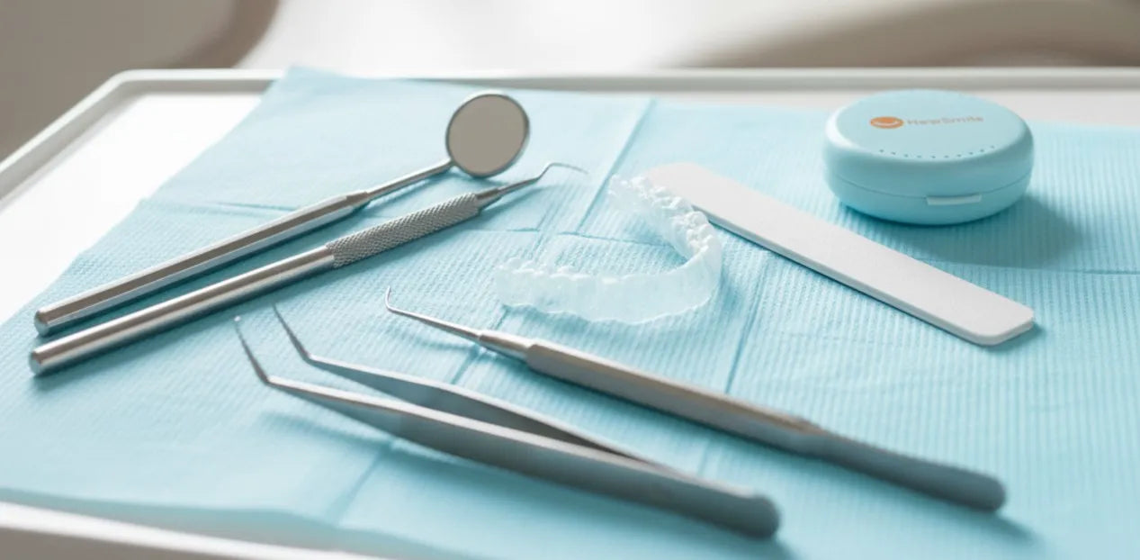 NewSmile aligner with clean trimming and smooth edges