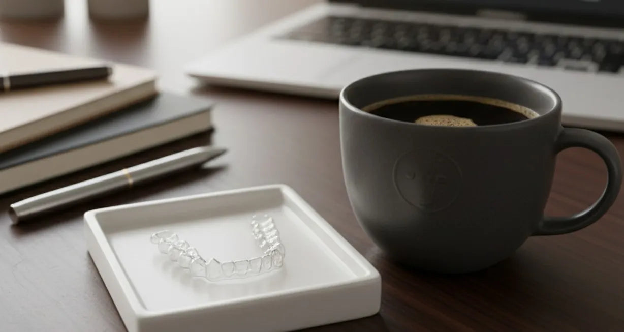 Time-saving clear aligners for professional lifestyle