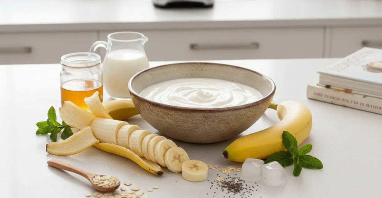 Soft smoothie ingredients ideal for sore teeth and aligners