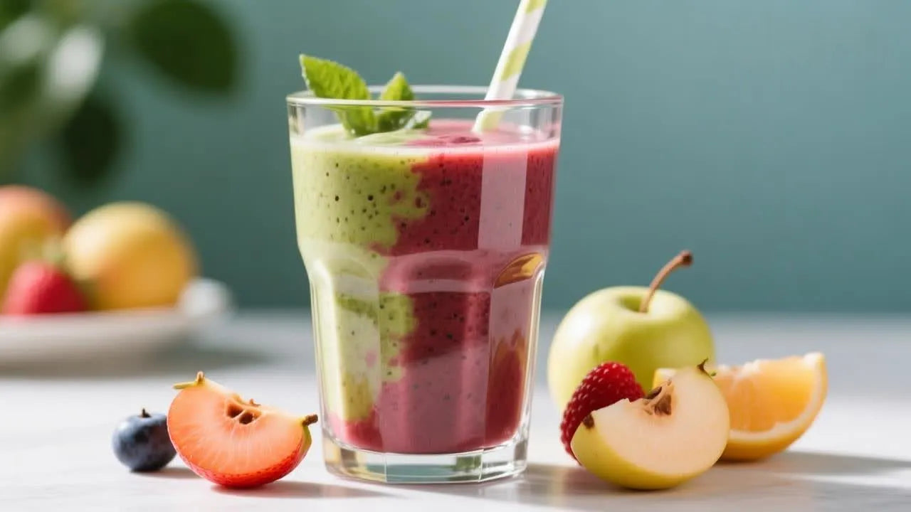 Protein-rich, soft smoothie safe for aligner users.