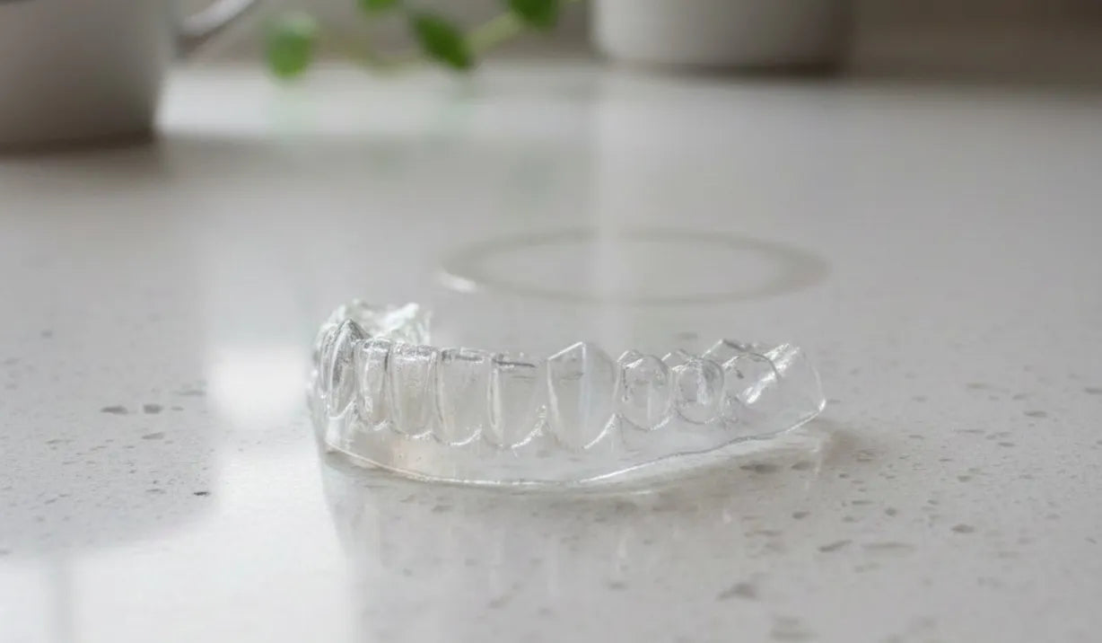 Clear retainers used for maintaining straight teeth