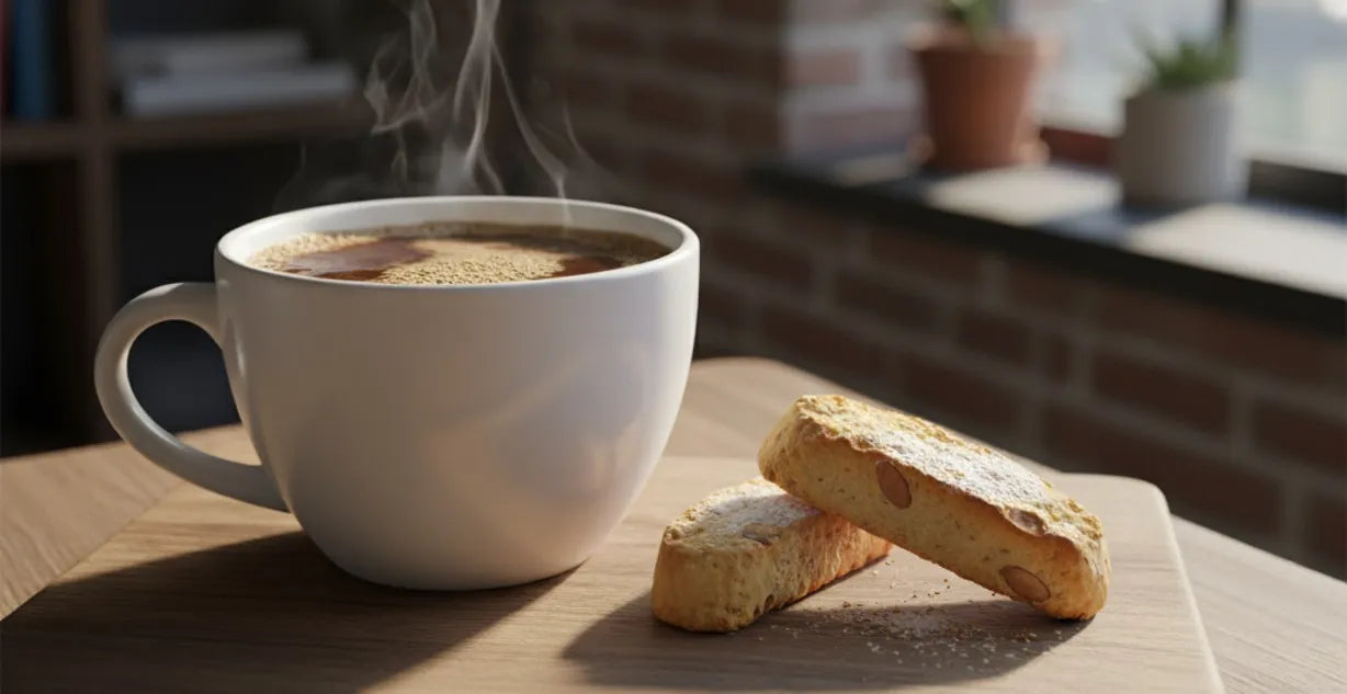 Breaking biscotti to protect aligners