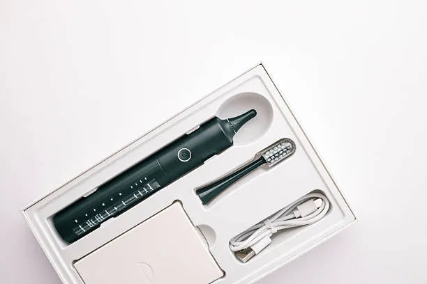 Electric toothbrush with multiple accessories