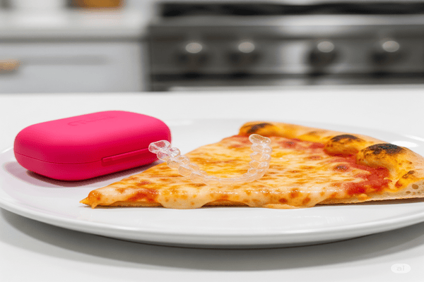 Can You Eat Pizza with Clear Aligners or Braces?