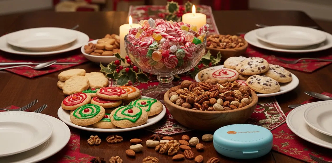 Holiday foods that can damage clear aligners"