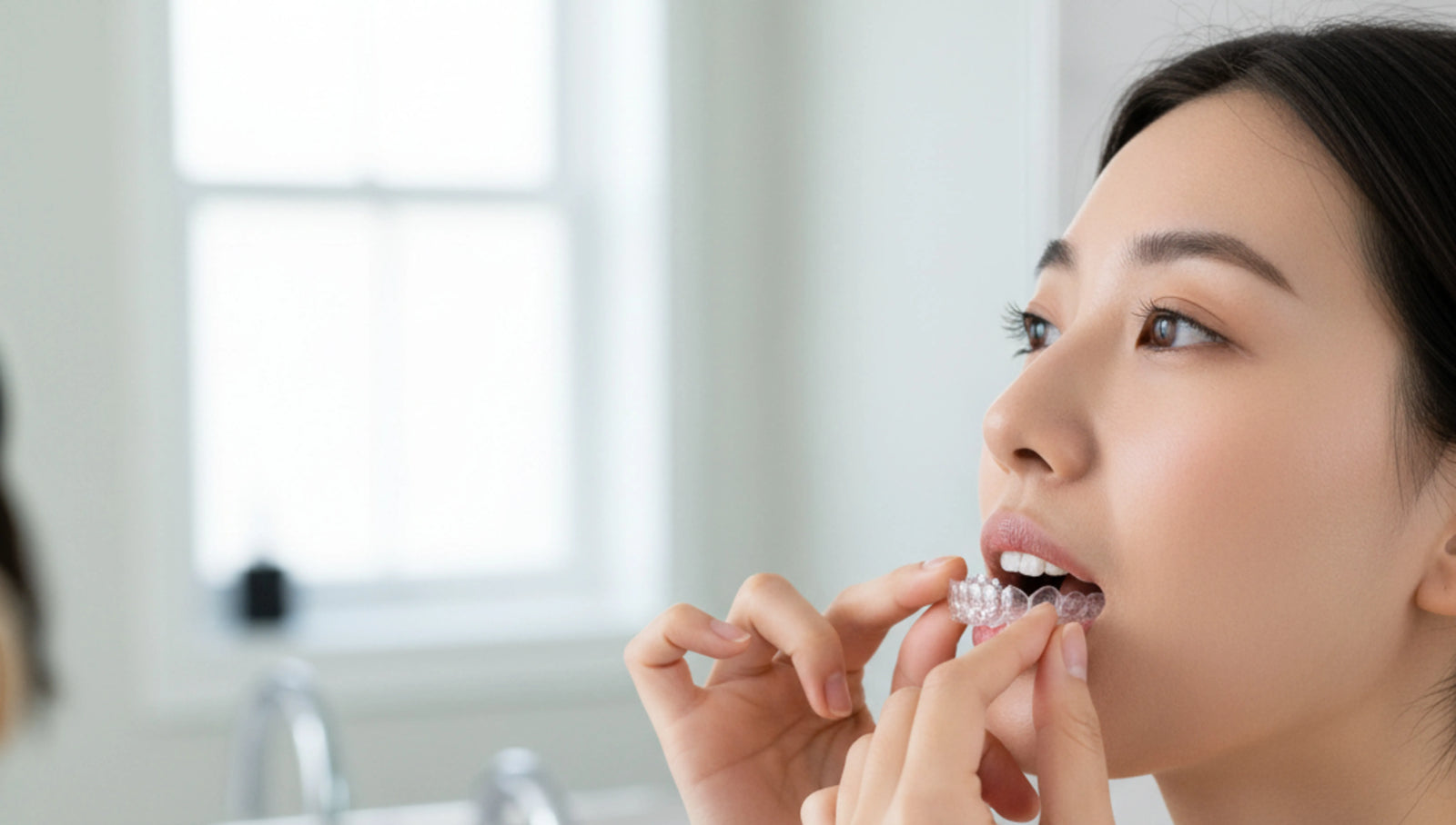 Aligner placement for overjet treatment at home