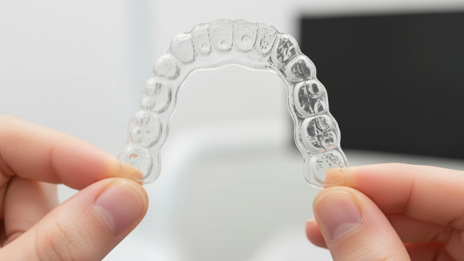 Clear aligner with attachment points for precision fit