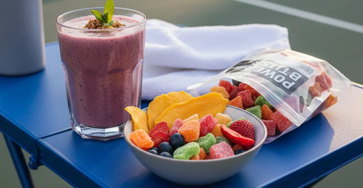 Soft smoothie snacks for athletes wearing aligners