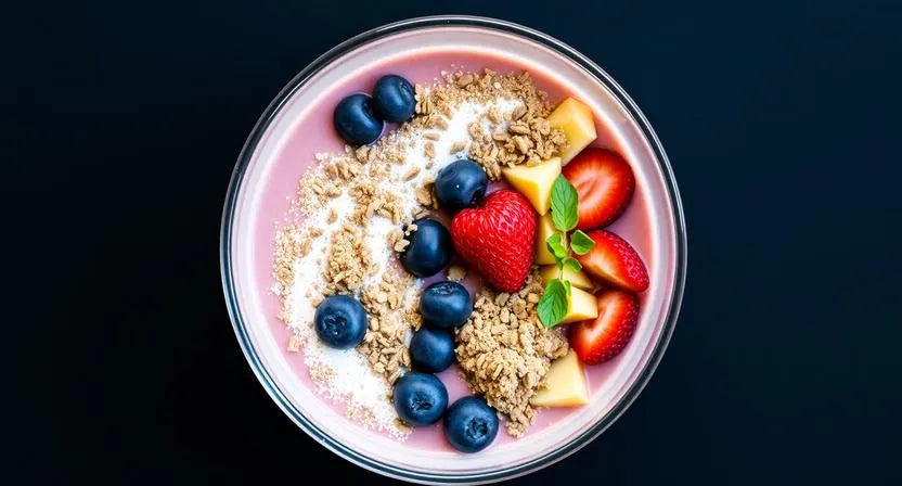 Soft breakfast smoothie for aligner-friendly mornings.