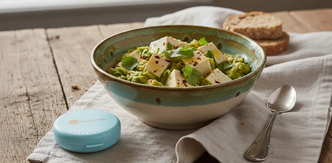 Aligner-friendly soft food for new trays