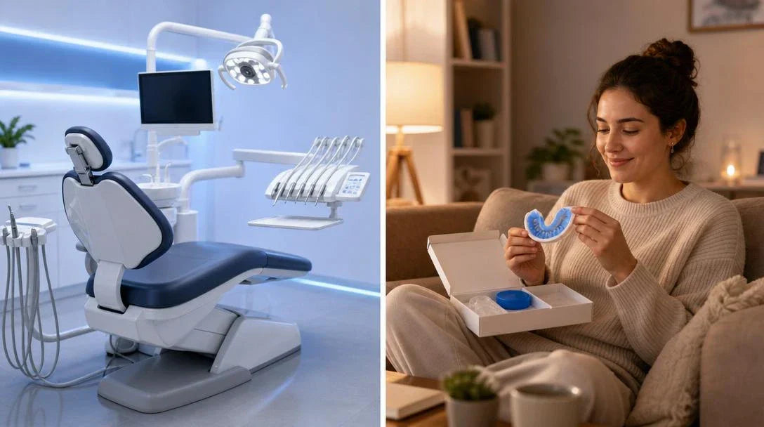 custom retainer online Canada vs dentist cost comparison 2026 NewSmile
