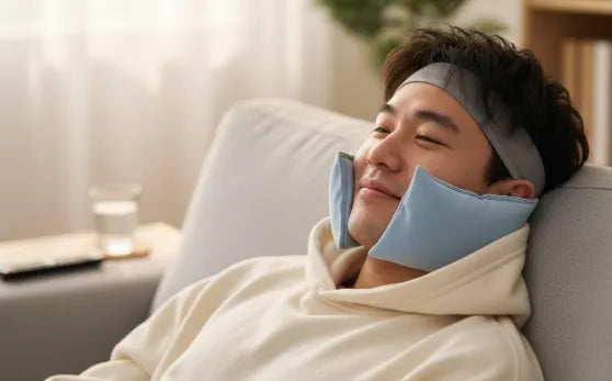 Recovering from wisdom teeth removal before starting retainer use.